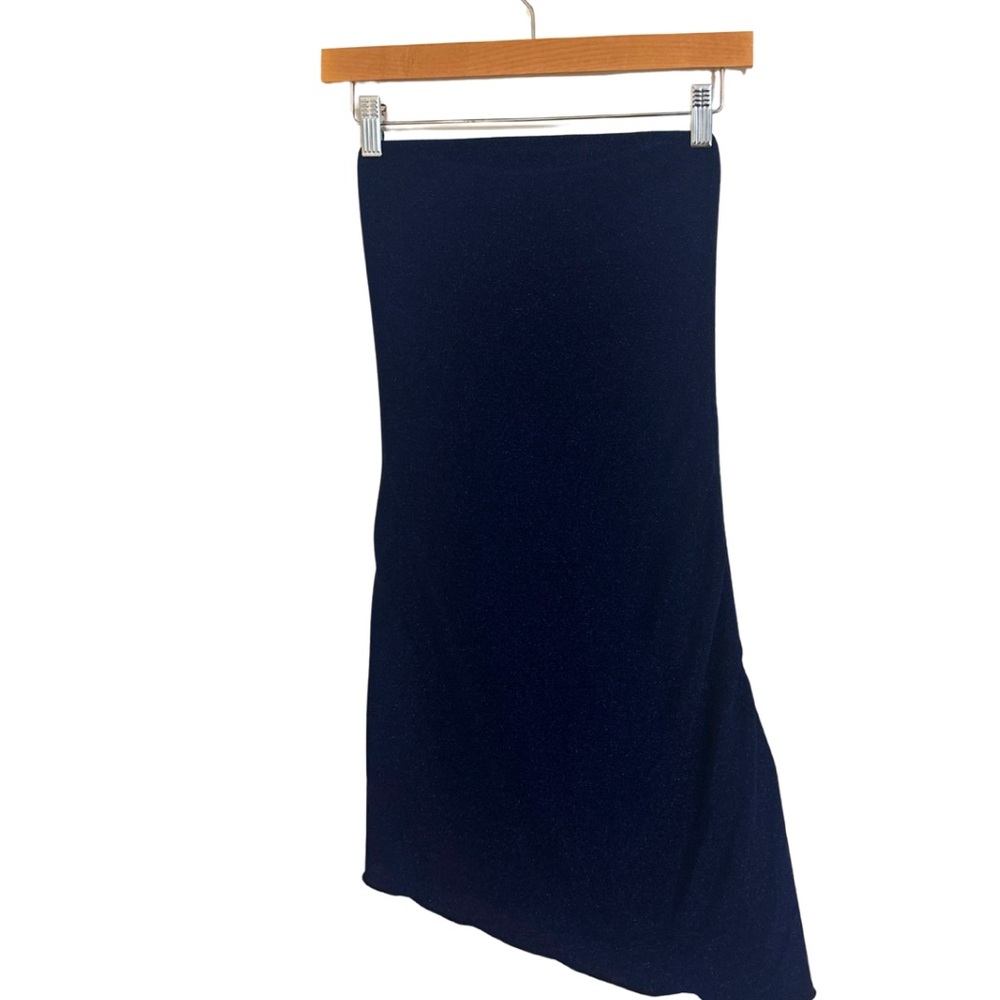 Chic Navy Blue Mini Dress